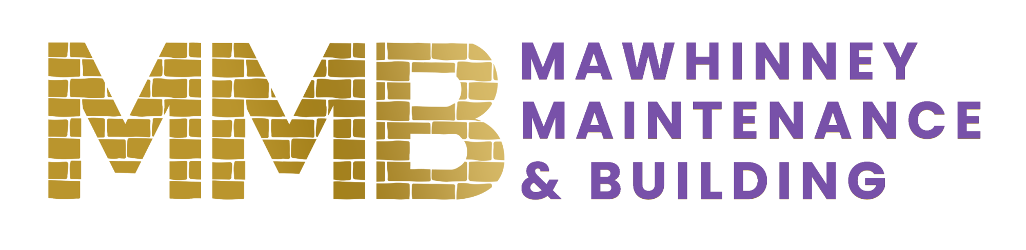 Logo gold + purple text